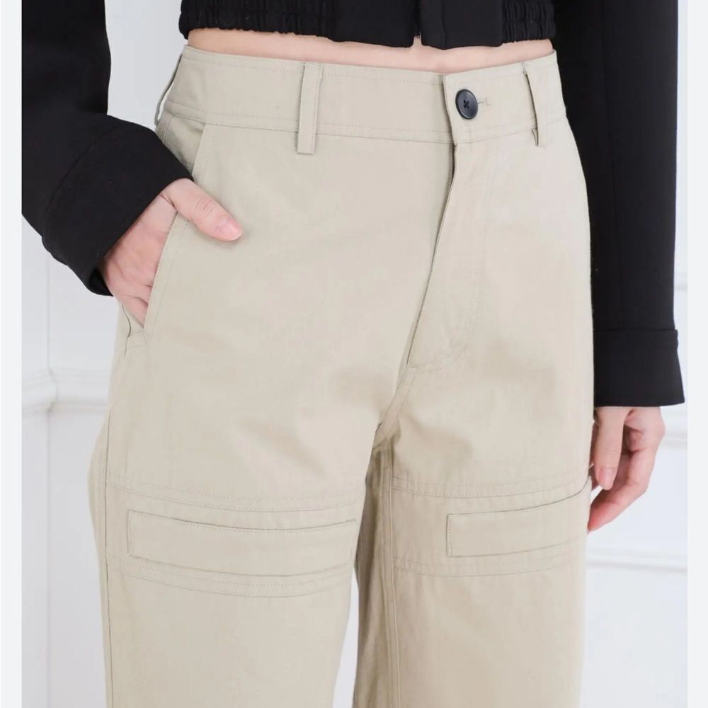 Proenza Schouler White Label Womens Syndor Pant Beige $450